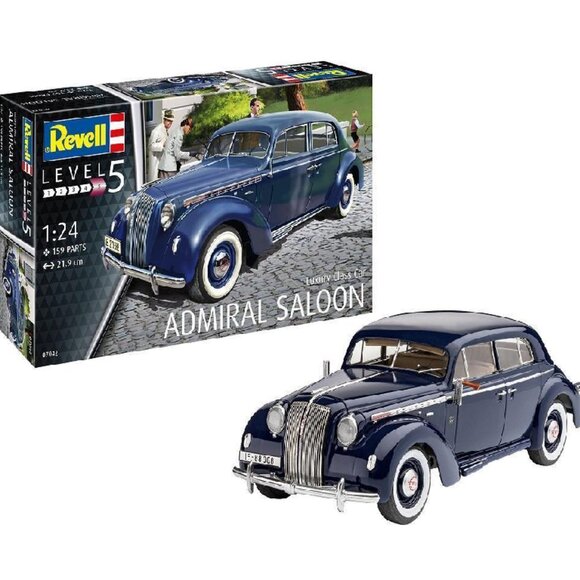 Revell 1:24 scale Luxury Class Car Admiral Saloon plastic model New in Box - Picture 3 of 16